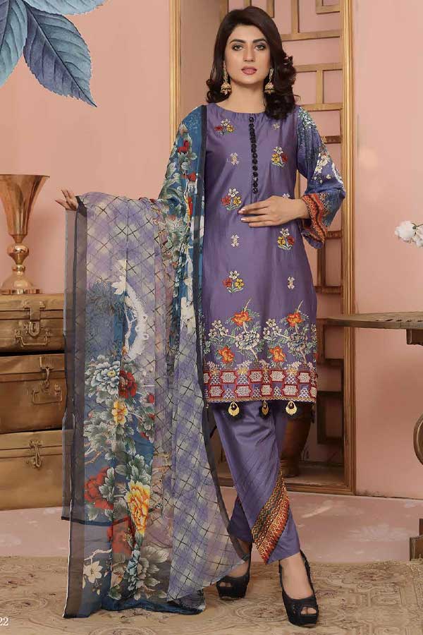 Areej Manha Emb Lawn`21 D#09 V#5