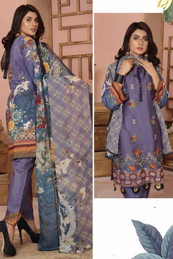 Areej Manha Emb Lawn`21 D#09 V#5
