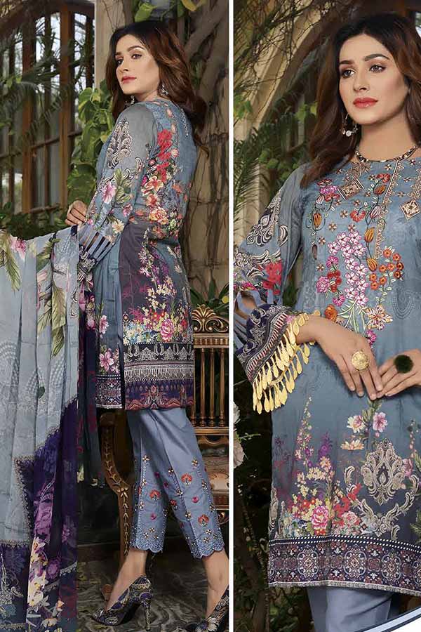 Areej Manha DP Emb Lawn`21 Vol 8 D#1
