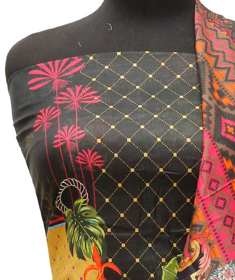 Areesha Khan Riwayat Lawn'22 D # 21173 Black