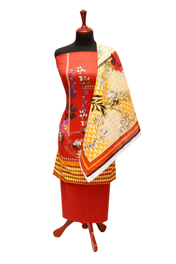 Areesha Khan Riwayat Lawn'22 D # 21183 Red