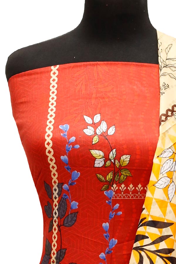 Areesha Khan Riwayat Lawn'22 D # 21183 Red