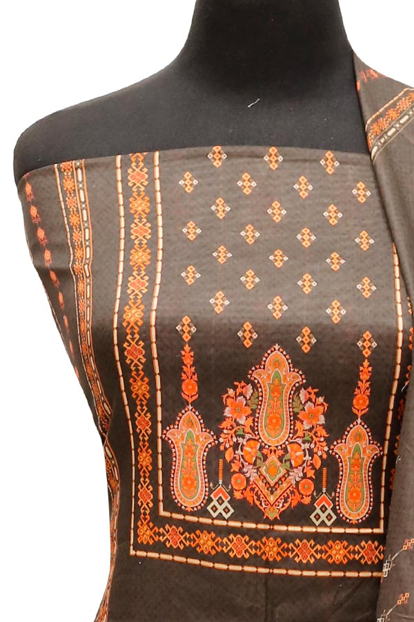 Areesha Khan Riwayat Lawn'22 D # 21195 D Chocolate