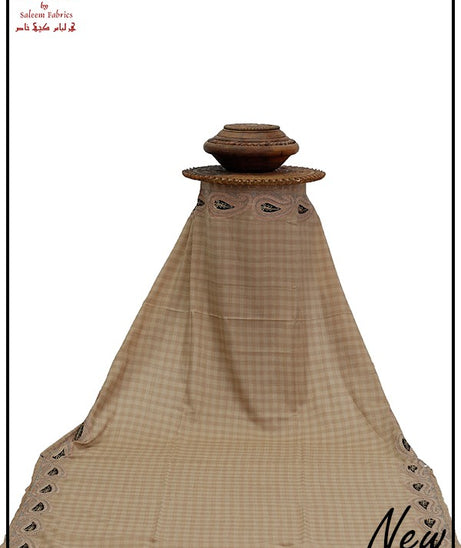 Ari Work Medium Border Shawl D#86-4