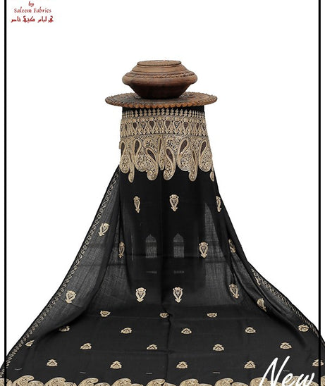 Ari Work Medium Border Shawl D#90-5