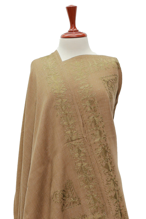 Ari Work Medium Border Shawl D#103-2