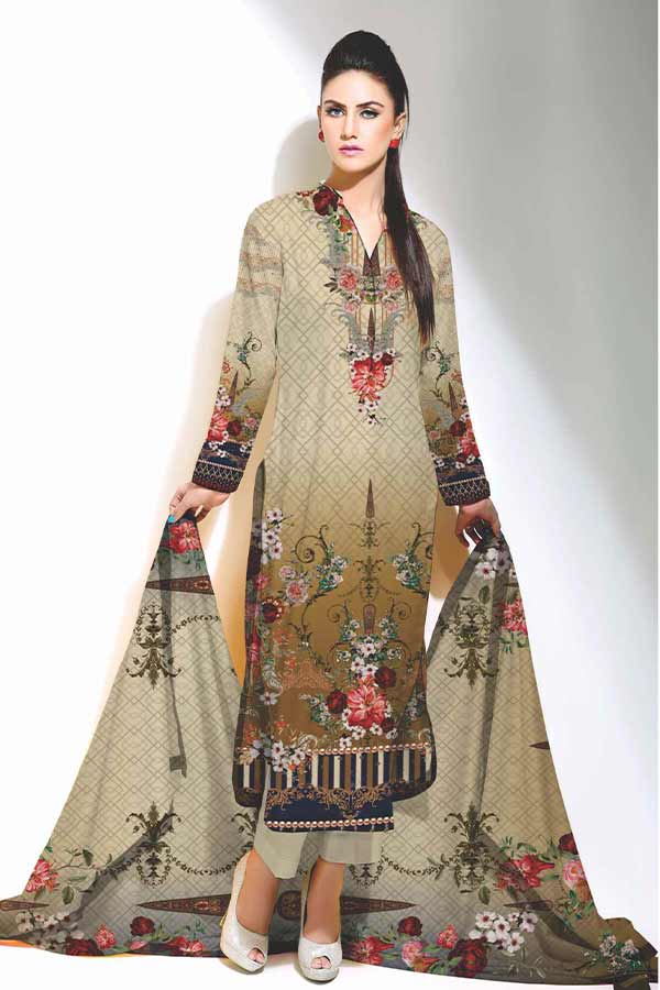 Armanish Digital Cotail Lawn`21 D#12947