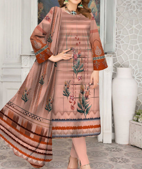 Armanish Slub Linen'23 D#7952 (D Peach)