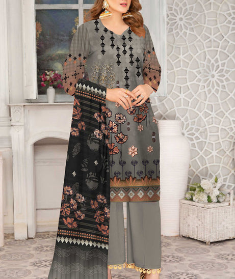 Armanish Slub Linen'23 D#7953 (Mouse)