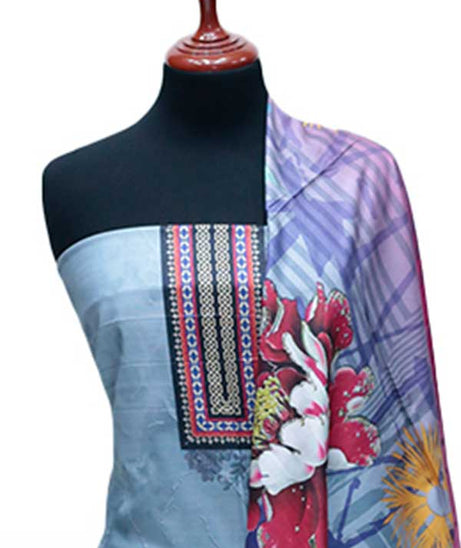 Armanish Slub Linen`24 D#9007 Grey