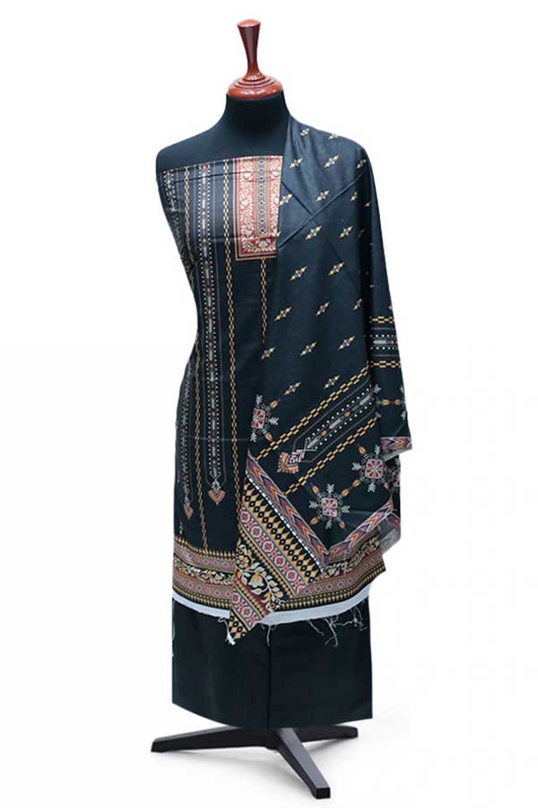 Armanish Slub Linen`24 D#9350 Black