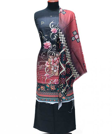 Armanish Slub Linen`24 D#9354 Black