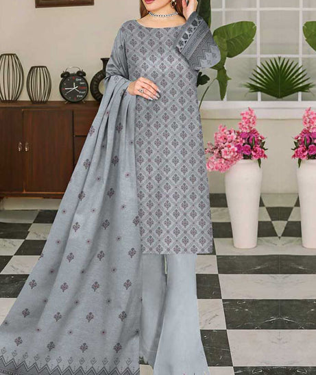 Armanish Slub Linen'23 D#7606 (Grey)