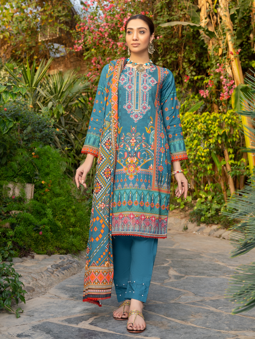 Zylish S/S Emb Lawn'22 D#10