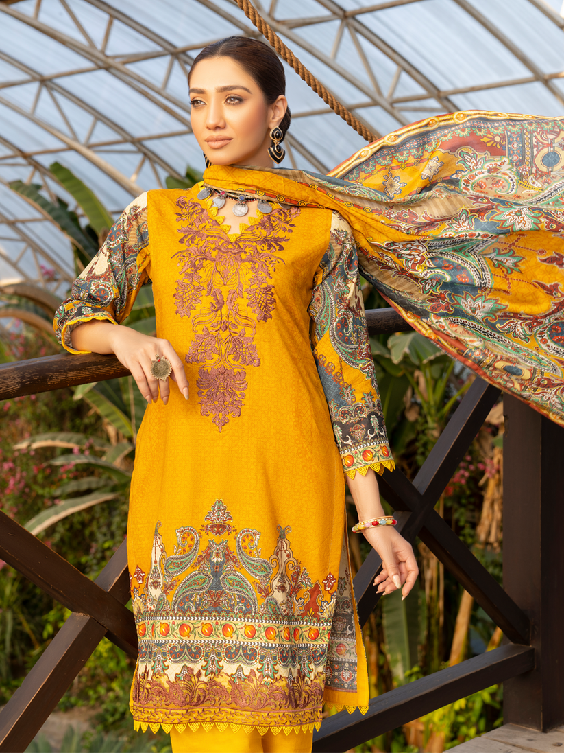 Zylish S/S Emb Lawn'22 D#6
