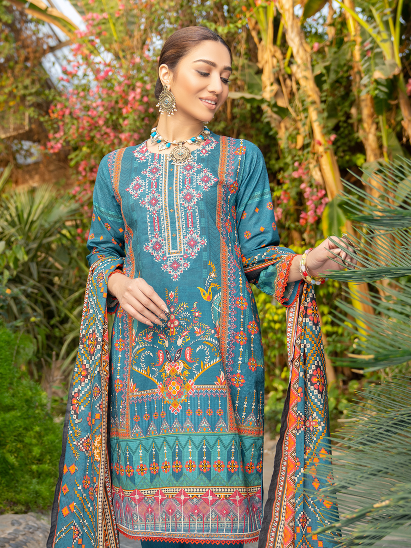 Zylish S/S Emb Lawn'22 D#10