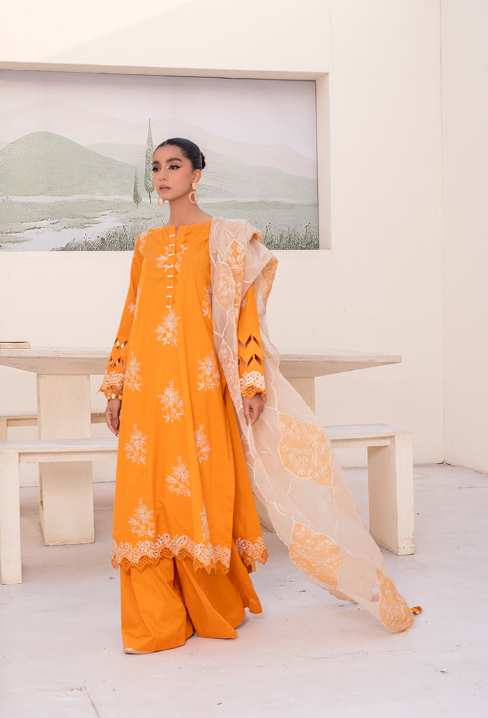 Humdum Arzu Luxury Lawn'24 D#02