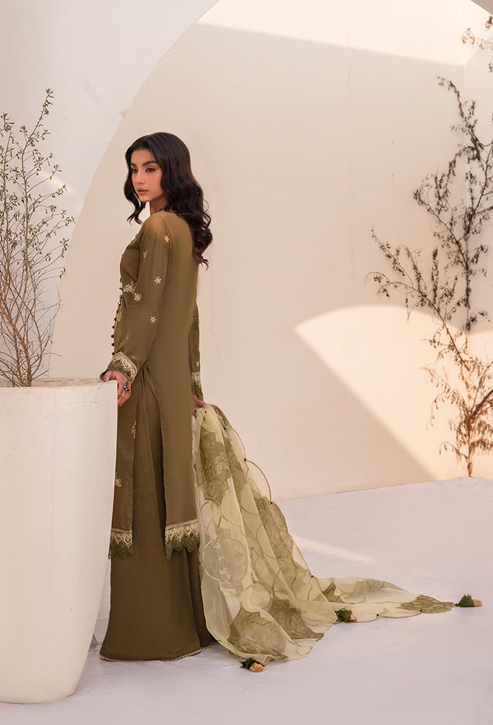 Humdum Arzu Luxury Lawn'24 D#04