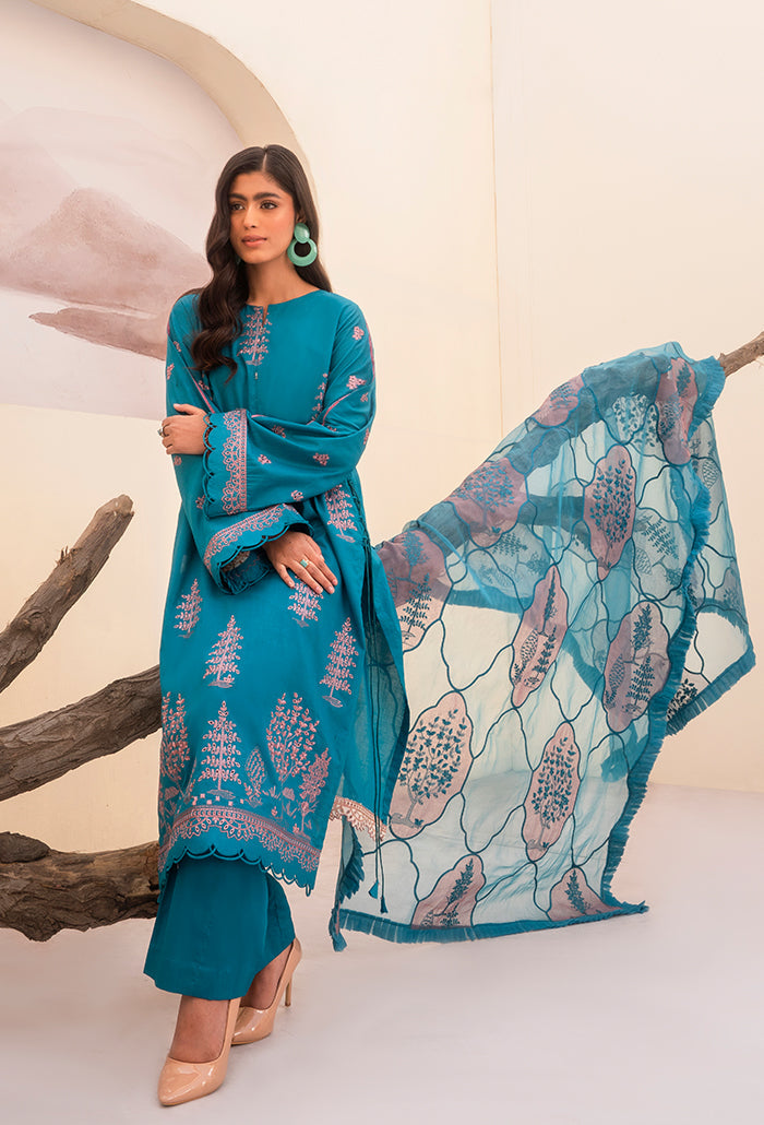 Humdum Arzu Luxury Lawn'24 D#07