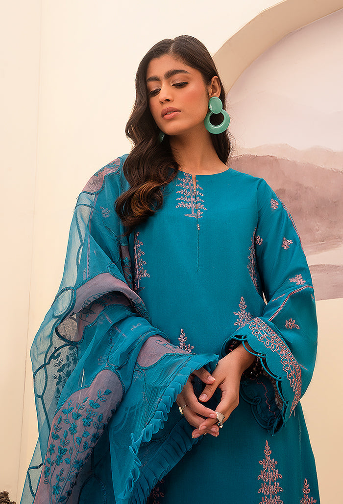 Humdum Arzu Luxury Lawn'24 D#07