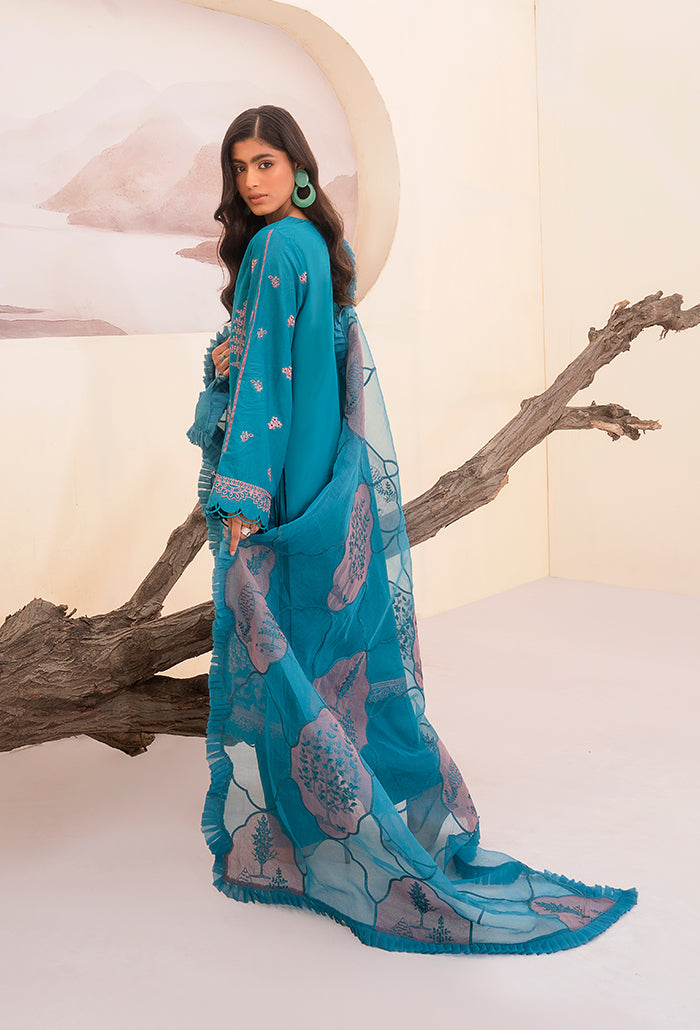 Humdum Arzu Luxury Lawn'24 D#07