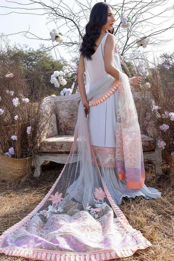 Asifa &amp; Nabeel Aleyna Lawn Summer'23 ASL#06 (Daisy B)