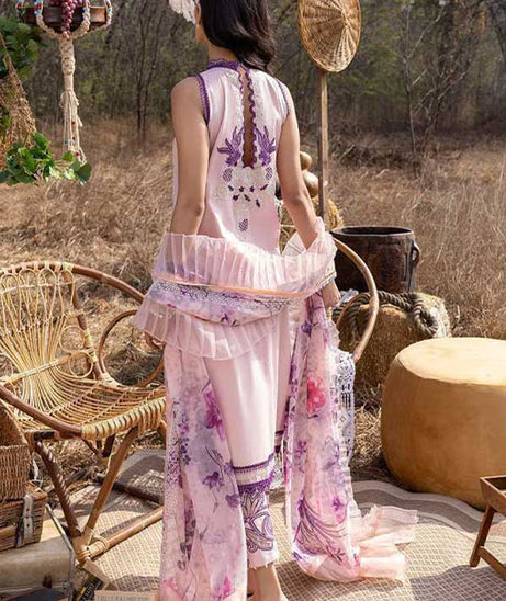 Asifa &amp; Nabeel Aleyna Lawn Summer'23 ASL#08 (Zinnia)