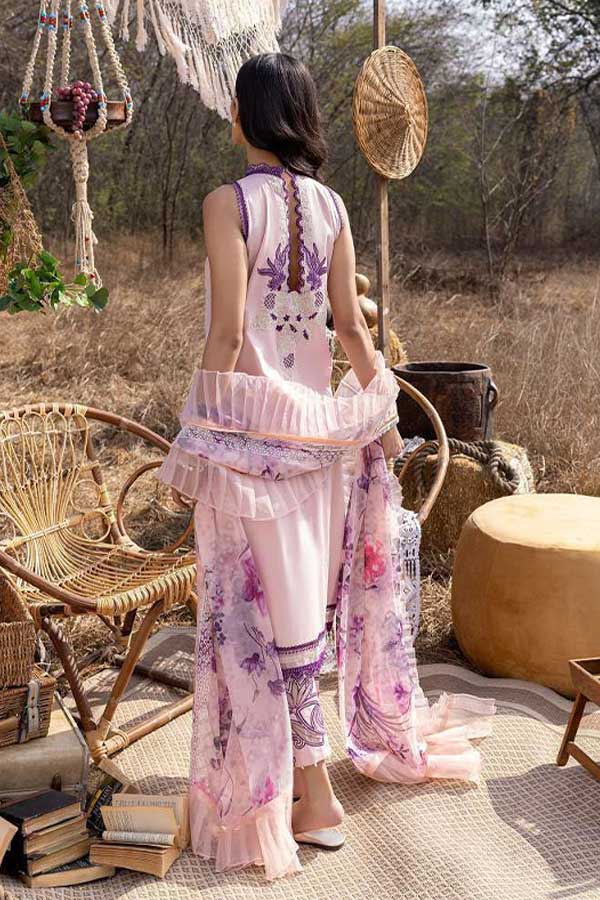 Asifa &amp; Nabeel Aleyna Lawn Summer'23 ASL#08 (Zinnia)