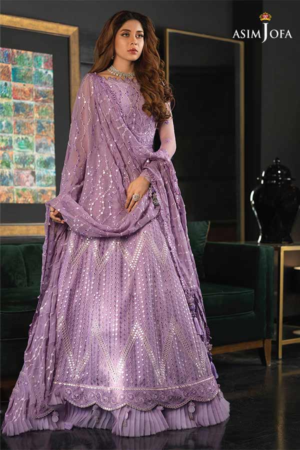 Asim Jofa Ishq-E-Naubahar Chiffon'21 AJN#13