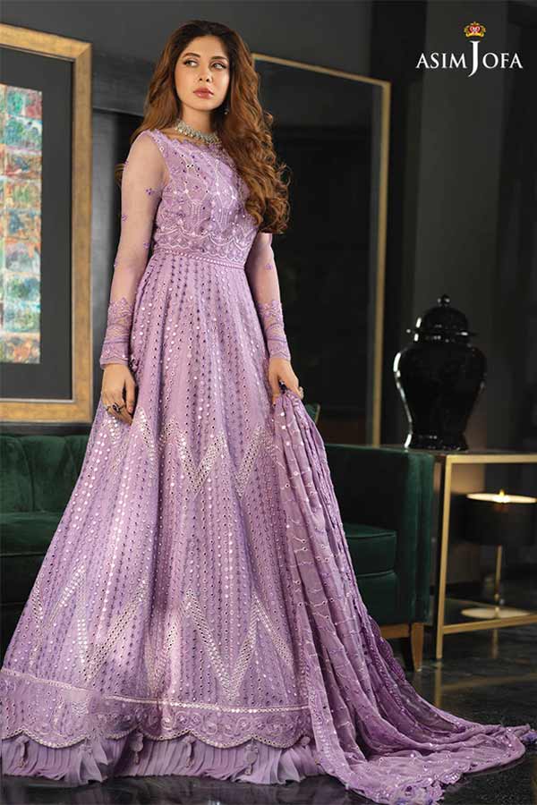 Asim Jofa Ishq-E-Naubahar Chiffon'21 AJN#13