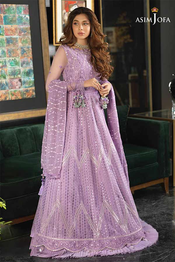 Asim Jofa Ishq-E-Naubahar Chiffon'21 AJN#13