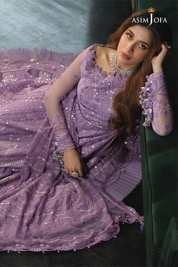 Asim Jofa Ishq-E-Naubahar Chiffon'21 AJN#13