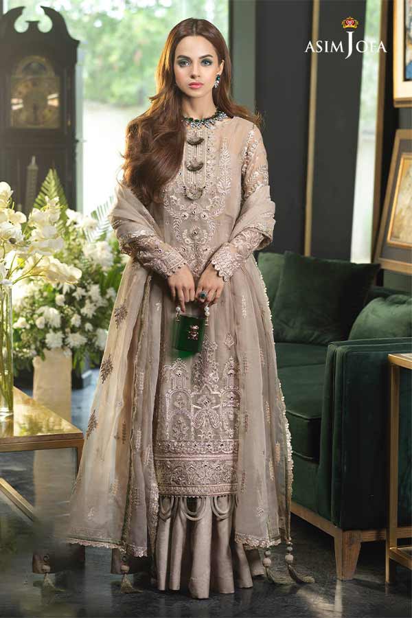 Asim Jofa Ishq-E-Naubahar Chiffon'21 AJN#14
