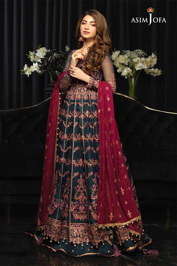 Asim Jofa Ishq-E-Naubahar Chiffon'21 AJN#16