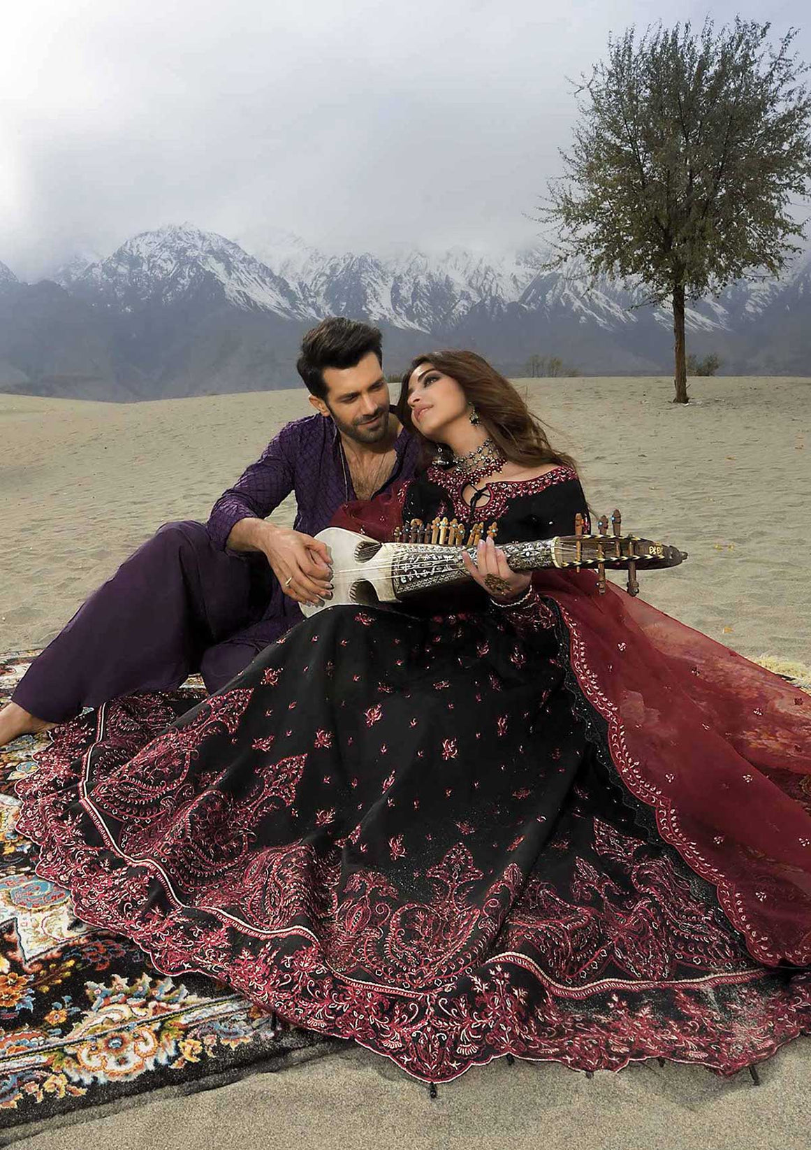 Asim Jofa Shehr-E-Yaar Luxury Lawn'22 AJSL#14
