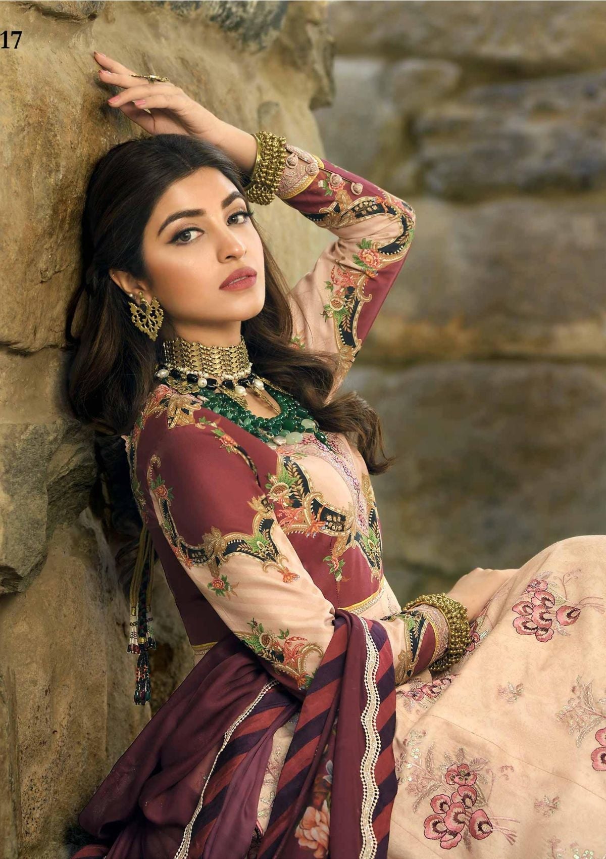 Asim Jofa Shehr-E-Yaar Luxury Lawn'22 AJSL#17