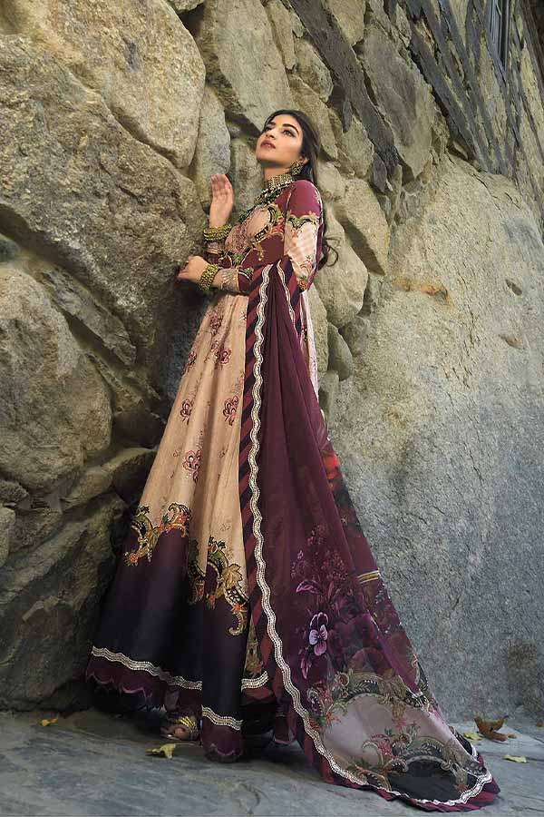 Asim Jofa Shehr-E-Yaar Luxury Lawn'22 AJSL#17