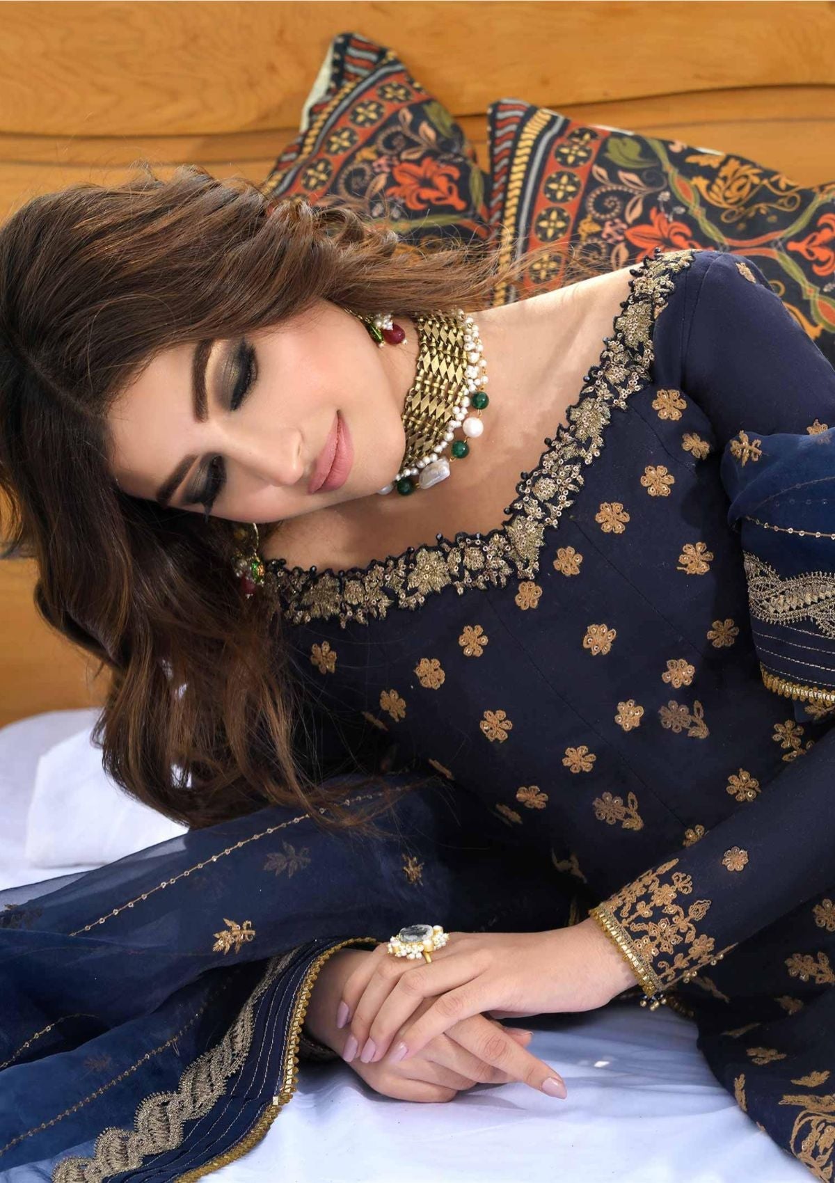 Asim Jofa Shehr-E-Yaar Luxury Lawn'22 AJSL#18