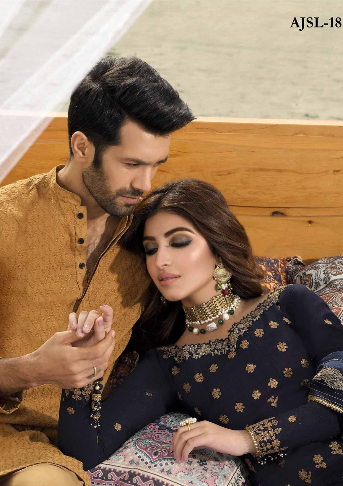 Asim Jofa Shehr-E-Yaar Luxury Lawn'22 AJSL#18
