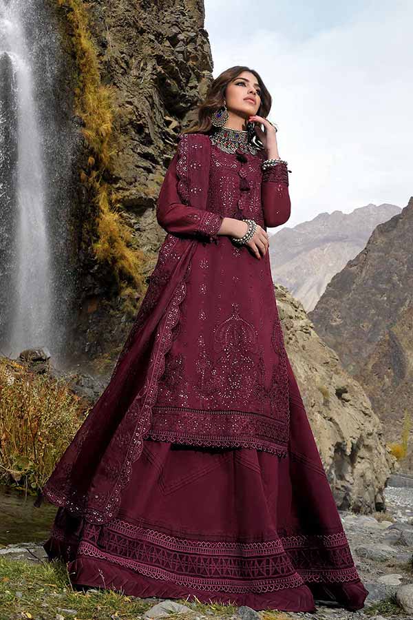 Asim Jofa Shehr-E-Yaar Luxury Lawn'22 AJSL#19
