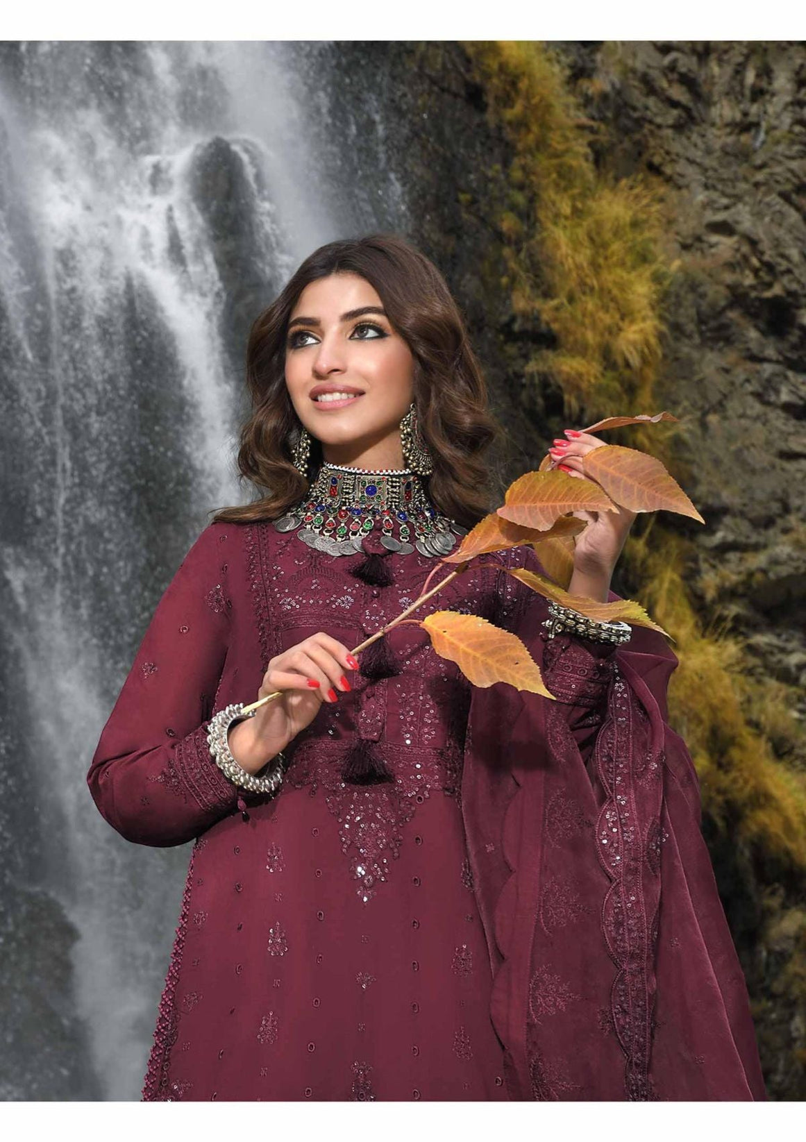 Asim Jofa Shehr-E-Yaar Luxury Lawn'22 AJSL#19
