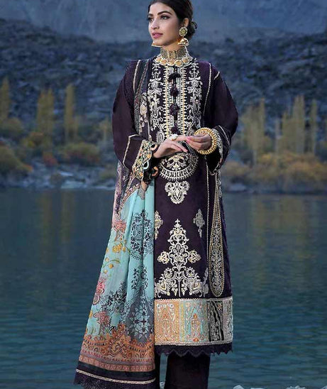 Asim Jofa Shehr-E-Yaar Luxury Lawn'22 AJSL#22
