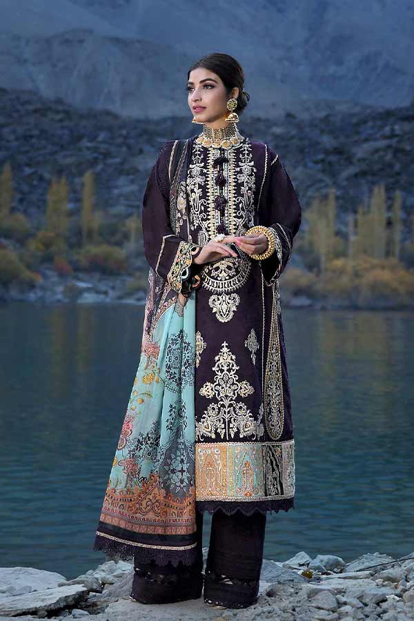 Asim Jofa Shehr-E-Yaar Luxury Lawn'22 AJSL#22