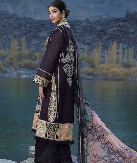 Asim Jofa Shehr-E-Yaar Luxury Lawn'22 AJSL#22