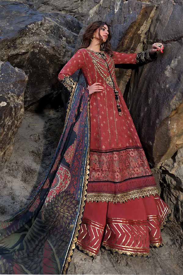 Asim Jofa Shehr-E-Yaar Luxury Lawn'22 AJSL#23