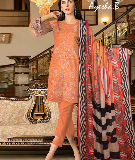 Ayesha.B Premium Lawn`22 D#01
