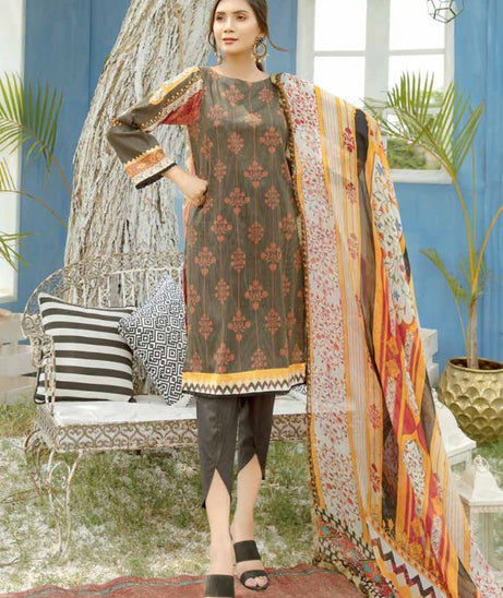Ayra Masoori D/Print Lawn`21 D#01