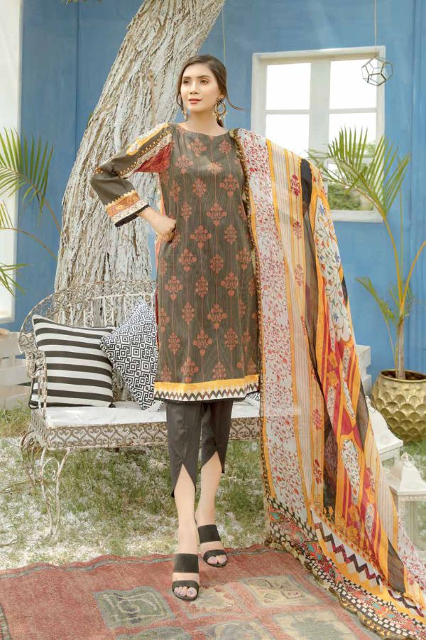 Ayra Masoori D/Print Lawn`21 D#01