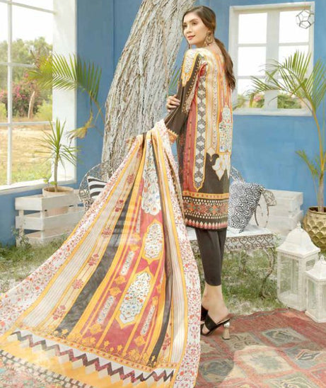 Ayra Masoori D/Print Lawn`21 D#01