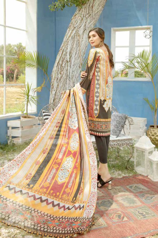 Ayra Masoori D/Print Lawn`21 D#01